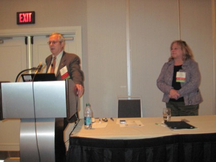 Presenters James Hugh and Linda Lively, AMAC